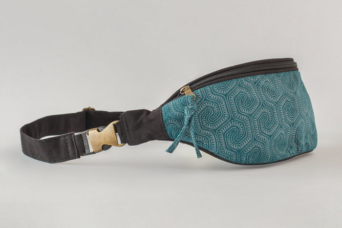 Morcels Mono Fanny Pack - Emerald | Sacred Geometry Belt Bag