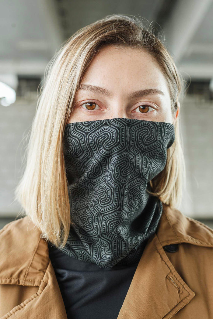 Morcels Mono Neck Gaiter - Black