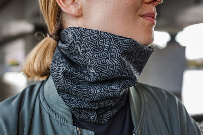 Morcels Mono Neck Gaiter - Black