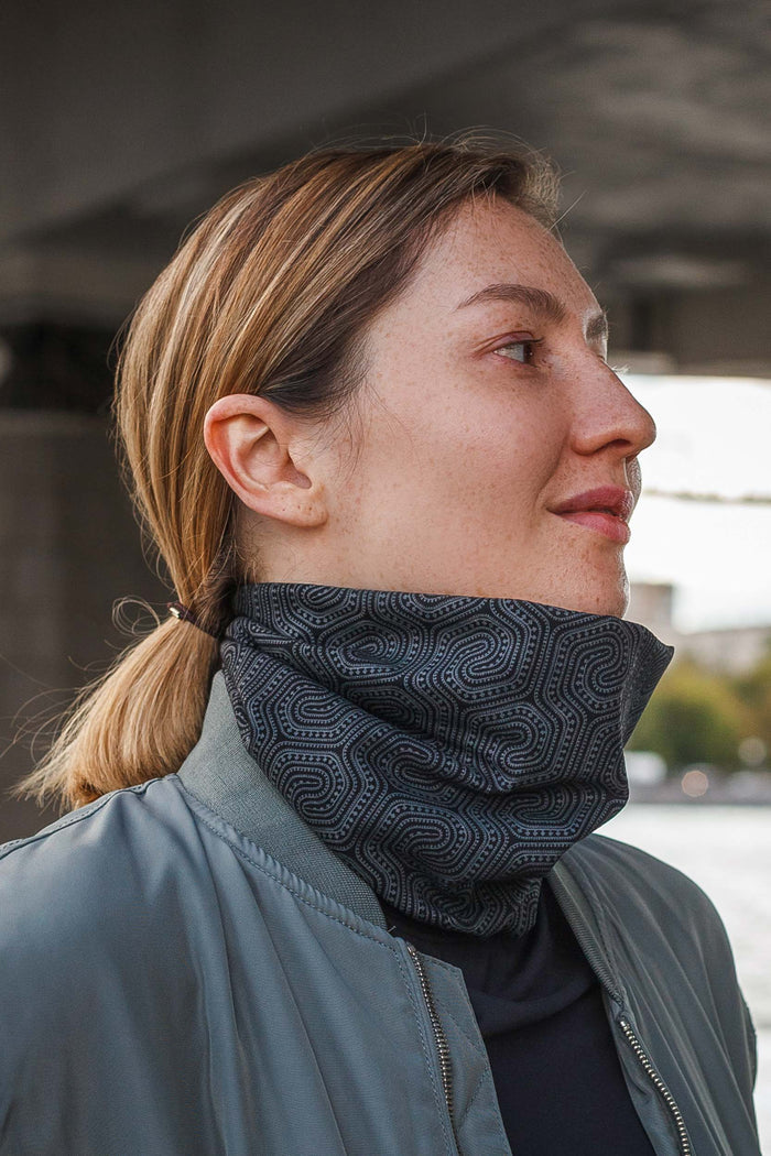 Morcels Mono Neck Gaiter - Black