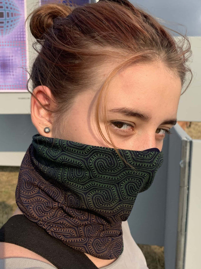 Morecels Gradient Neck Warmer and Dust Mask - symbolika