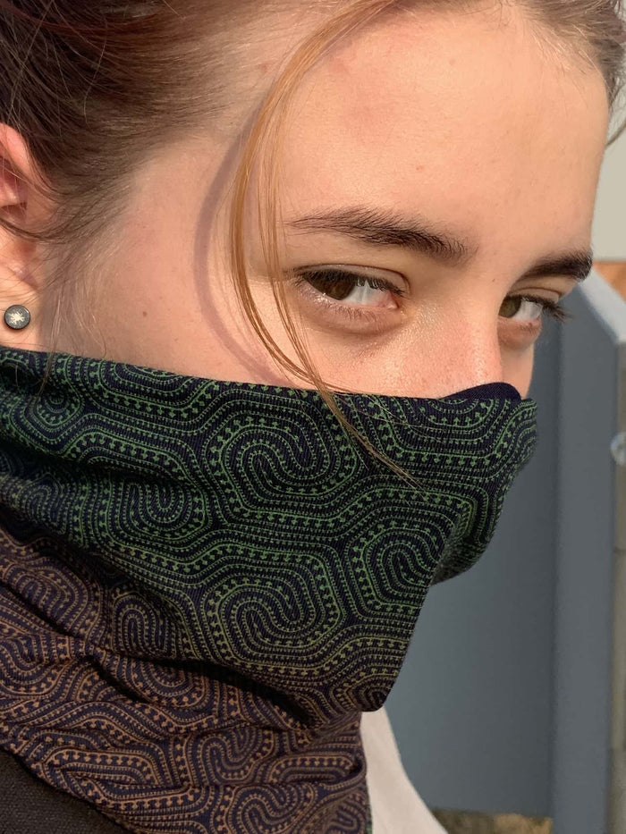 Morecels Gradient Neck Warmer and Dust Mask - symbolika