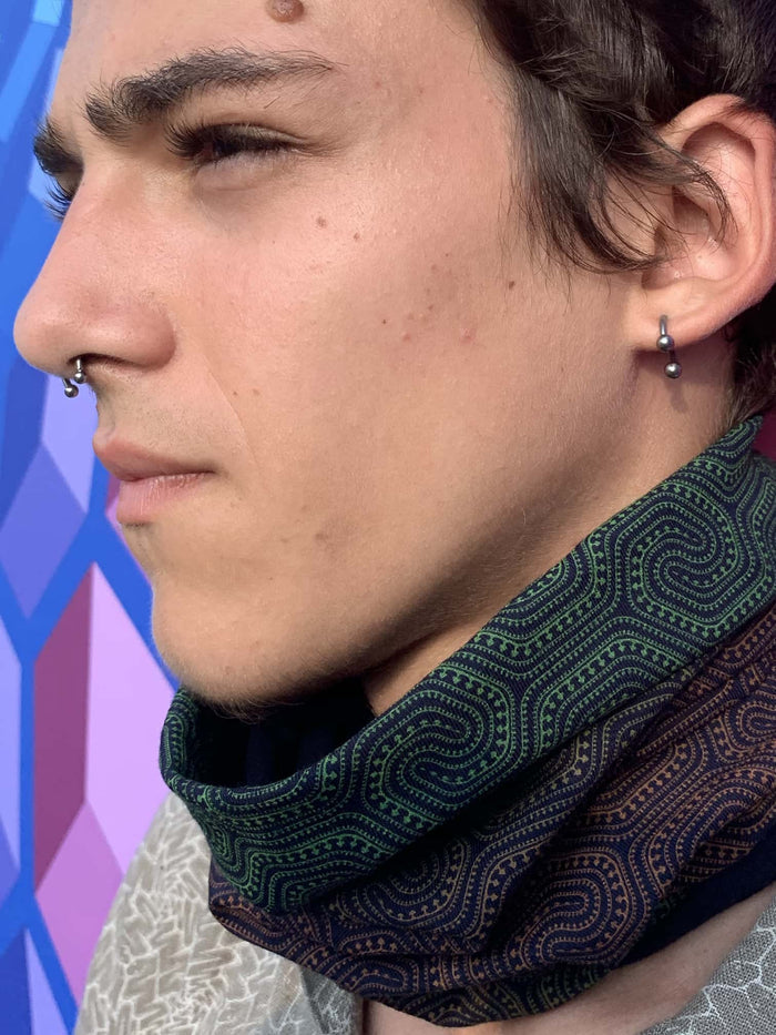 Morecels Gradient Neck Warmer and Dust Mask - symbolika