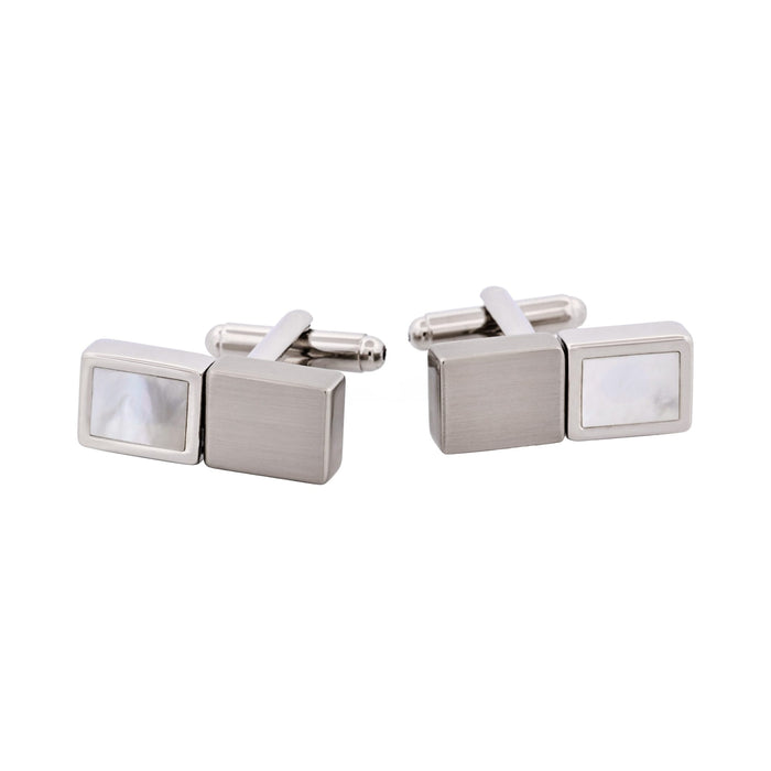 Mother Of Pearl Twist Cufflinks