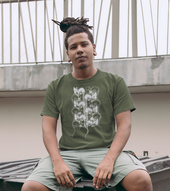 Mouse Trap T-Shirt Choice of Colors — visionary art by Symbolika