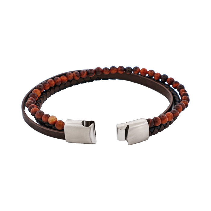 Multi Strand Leather Bracelet