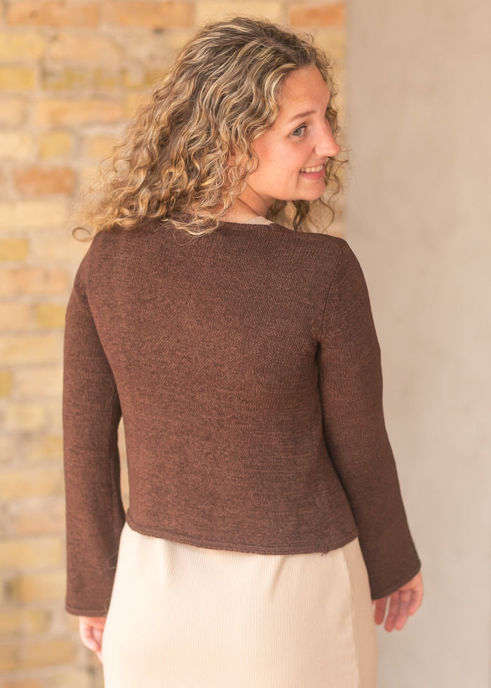 Multi Tie Front Knit Cardigan FF Layering Essentials