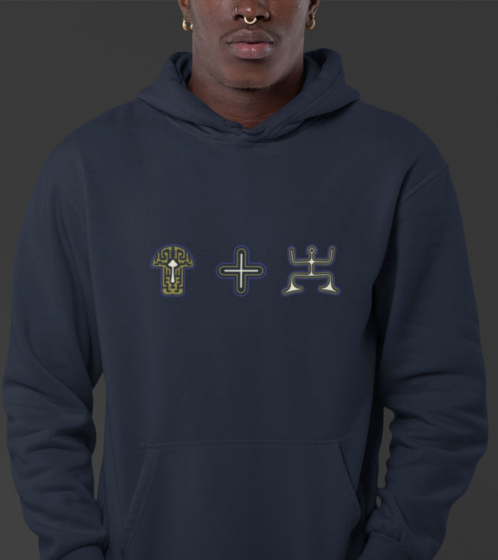 Mushroom Plus Party Hoodie Choice of Colors — Image 4 by Symbolika