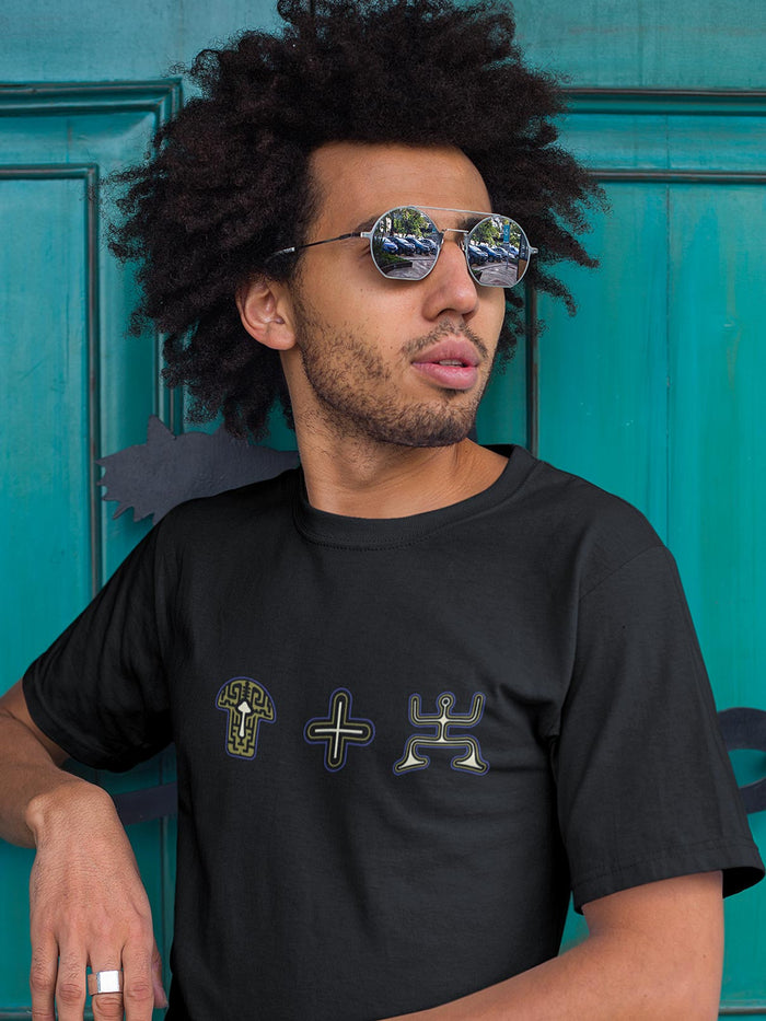 Mushroom Plus Party T-Shirt Choice of Colors — visionary art by Symbolika