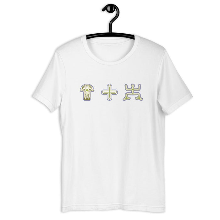 Mushroom Plus Party Short - Sleeve Women T-Shirt - White - Made to order - symbolika