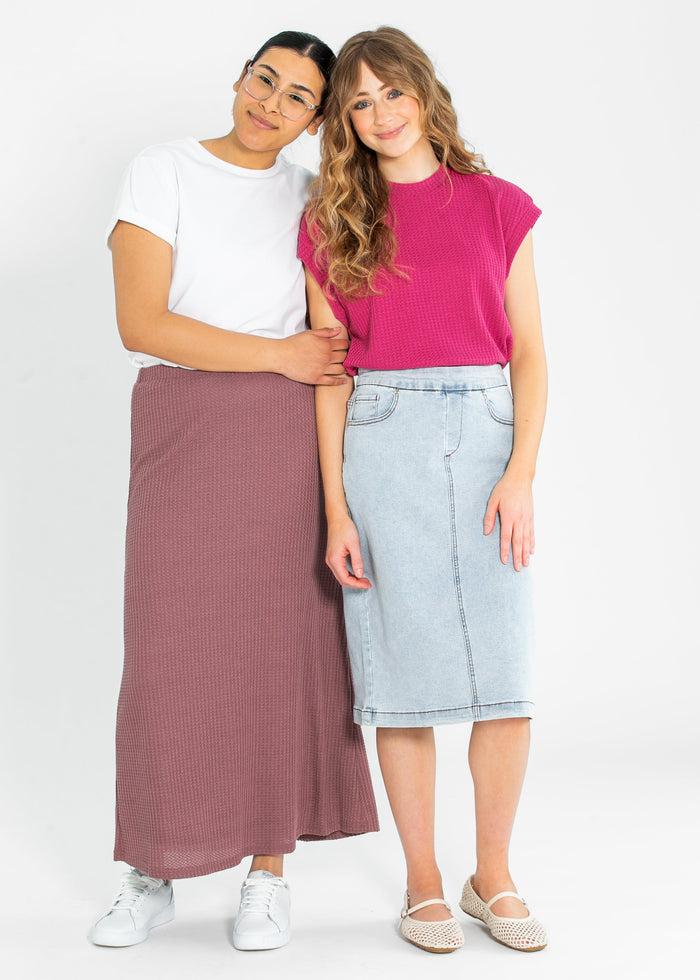Nadine Straight Fit Maxi Skirt IC Tops