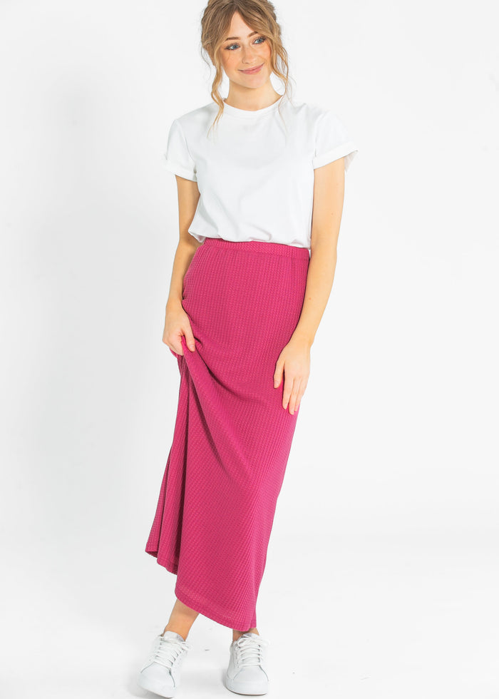 Nadine Straight Fit Maxi Skirt IC Tops