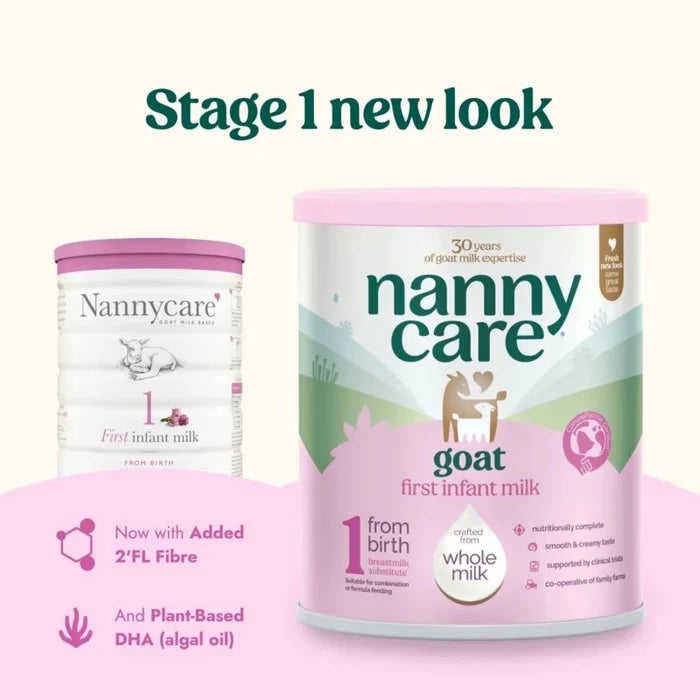 Nannycare Stage 1 Goat First Infant Goat Milk Formula 800g - ebebek