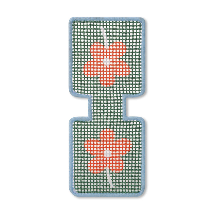 Needlepoint Keychain Kit - Flower
