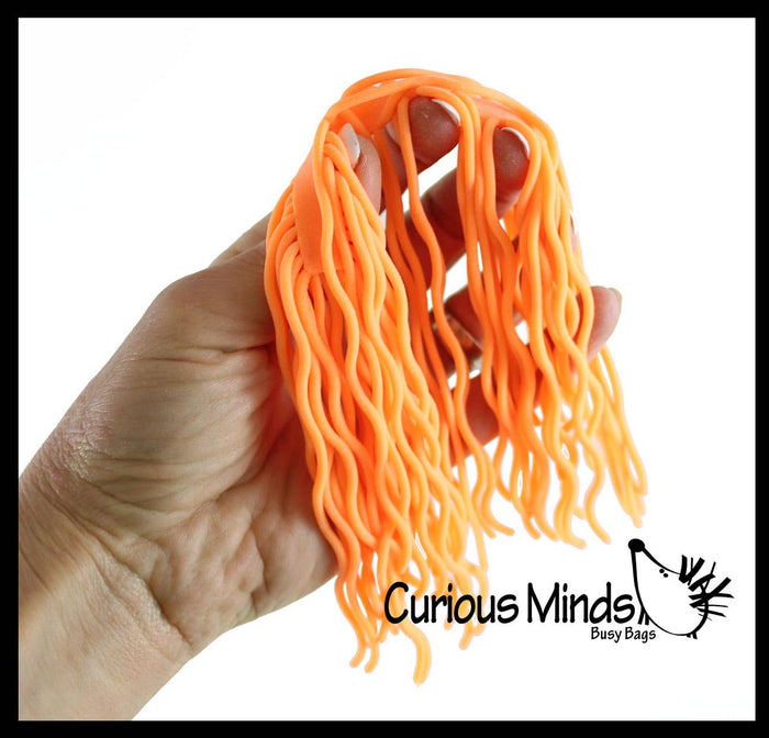 NeeDoh 5 Ramen Stretchy Noodle Strings Fidget Toy - 13" Lo