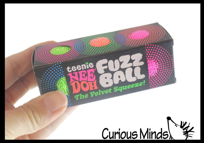 NeeDoh Teenie Fuzzball Soft Doh Filled Stretch Ball - Ultra
