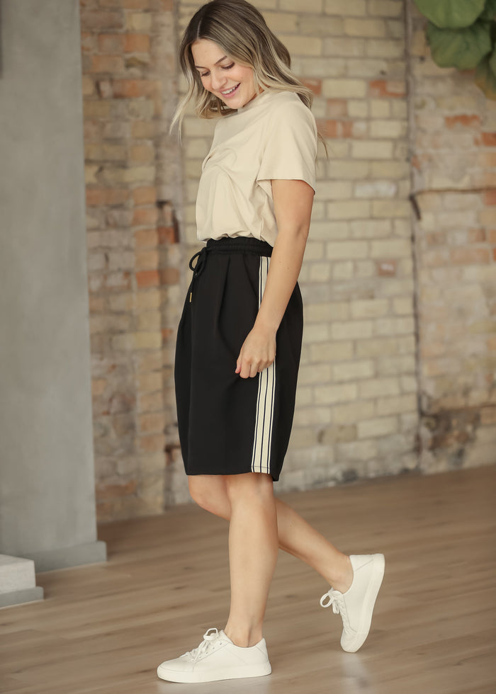 Nina Mid-Rise Track Skirt IC Skirts