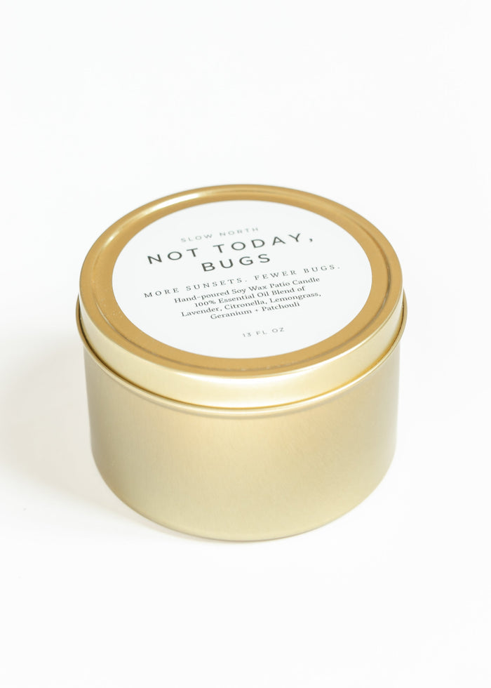 Not Today, Bugs Mosquito Candle Gifts