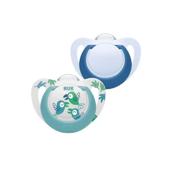 NUK Star Soother 18 - 36 months Pack of 2 - Blue - ebebek - Black Friday