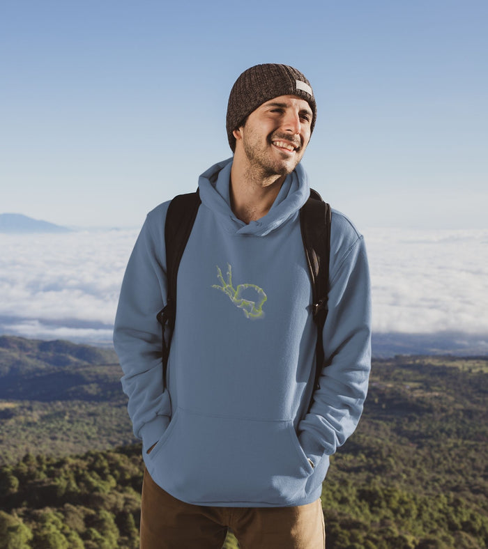 Ok Mudra Hoodie Choice of Colors — Image 4 by Symbolika