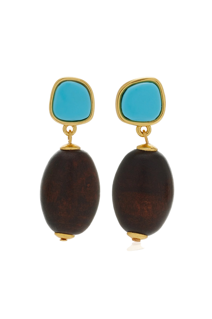 Lizzie Fortunato Olea Earrings in multicolor