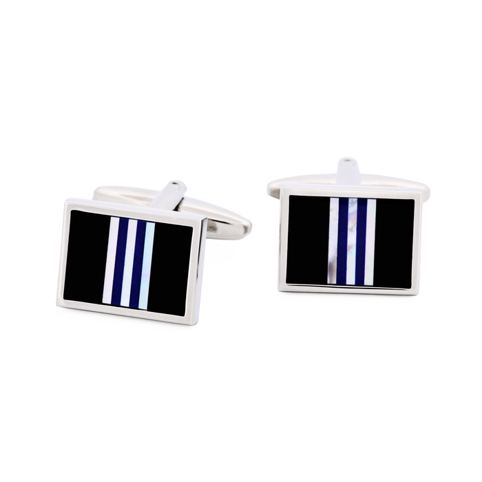 Onyx/Mother of Pearl Cufflinks