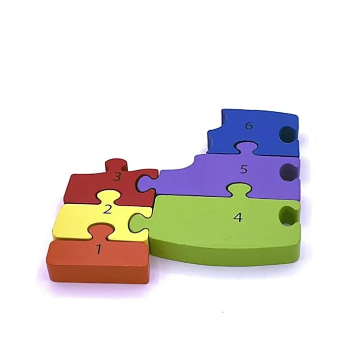 Orange Tree Toys Lion Number Puzzle - ebebek