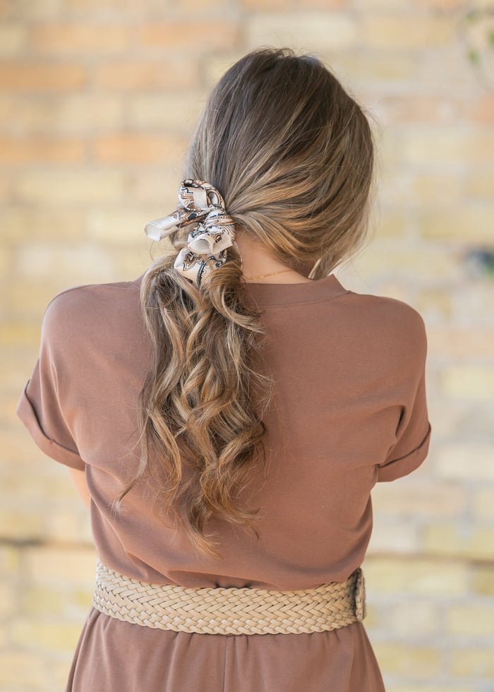 Paisley Printed Silky Bandana Accessory