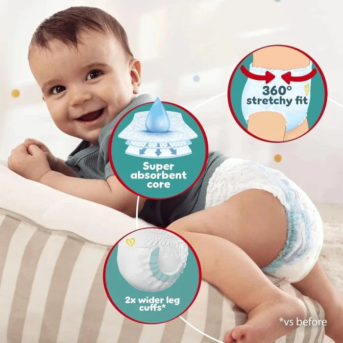 Pampers Baby-Dry Pants Size 8 Jumbo Pack 44 nappies - ebebek