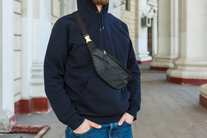 Penrose Mono Fanny Pack - Black