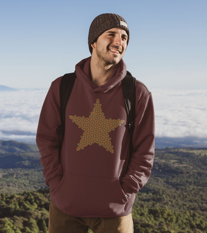 Penrose Star Hoodie Choice of Colors — Image 4 by Symbolika