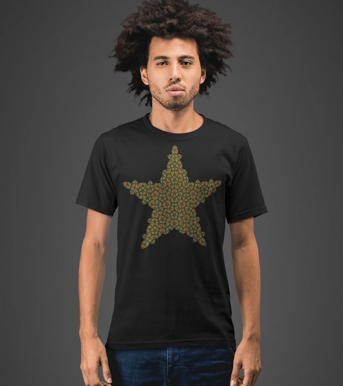 Penrose Star T-Shirt Choice of Colors — Image 4 by Symbolika