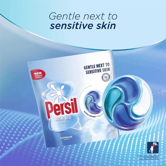 Persil Non Bio 4 in 1 Laundry Capsules 34 Washes - ebebek