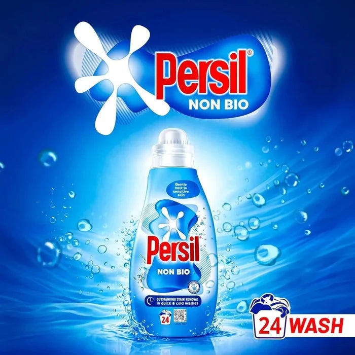 Persil Non Bio Liquid Laundry Detergent 24 Washes 648 ml - ebebek