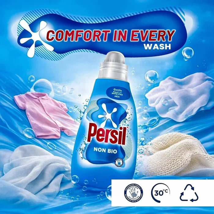 Persil Non Bio Liquid Laundry Detergent 24 Washes 648 ml - ebebek