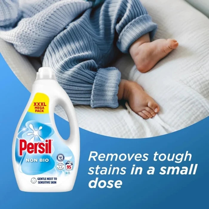 Persil Non Bio Liquid Laundry Detergent 95 Washes 2.5 L - ebebek