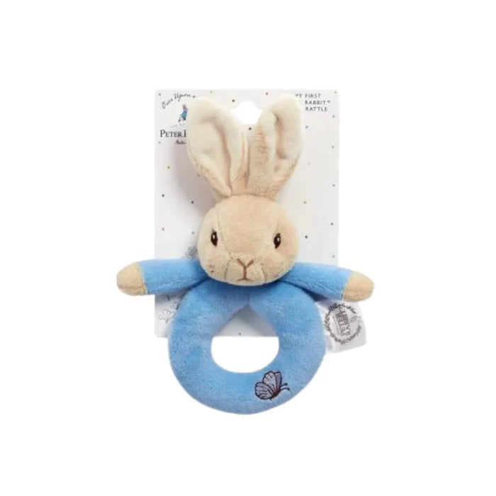 Peter Rabbit Flopsy Bunny Plush Ring Rattle - ebebek