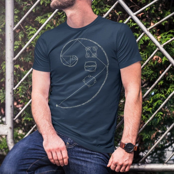Phi Golden Ratio T-Shirt Choice of Colors — Image 3 by Symbolika