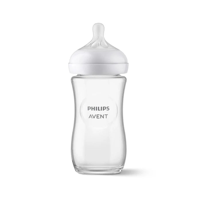 Philips Avent Natural Response Glass Bottle 3 - 6 months 240ml - ebebek - Christmas
