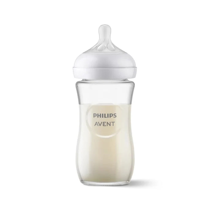 Philips Avent Natural Response Glass Bottle 3 - 6 months 240ml - ebebek - Christmas