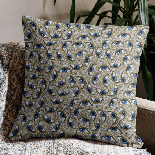 Pillow Geometric Pattern – Eye to I - symbolika
