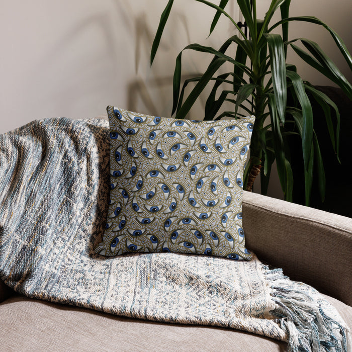 Pillow Geometric Pattern – Eye to I - symbolika