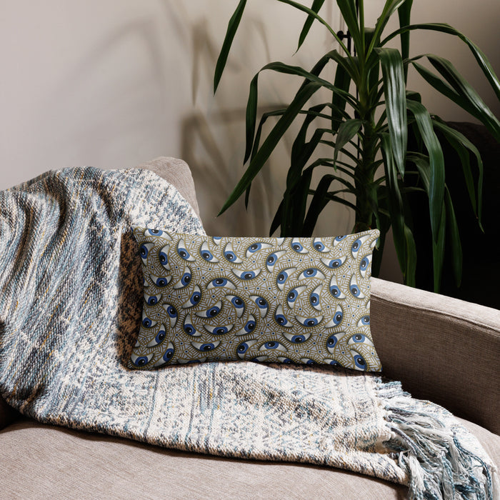 Pillow Geometric Pattern – Eye to I - symbolika