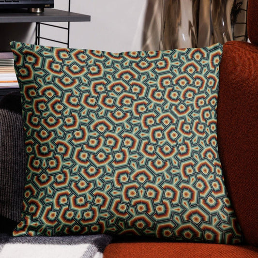 Pillow Geometric Pattern – Focus - symbolika