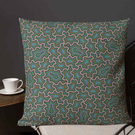 Pillow Geometric Pattern – Harpy - symbolika