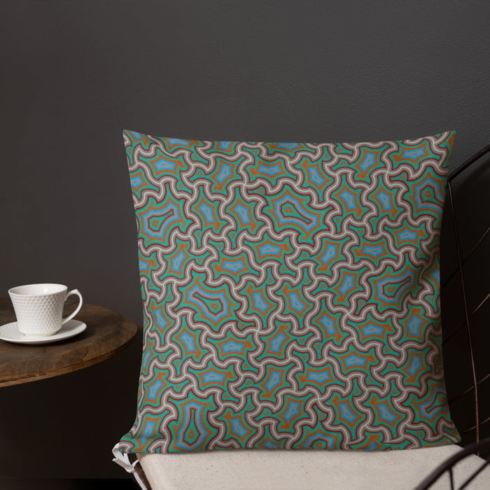 Pillow Geometric Pattern – Harpy - symbolika