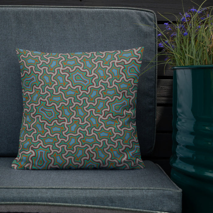 Pillow Geometric Pattern – Harpy - symbolika