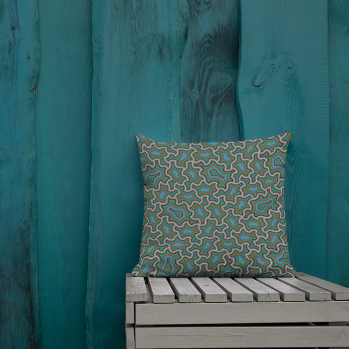 Pillow Geometric Pattern – Harpy - symbolika