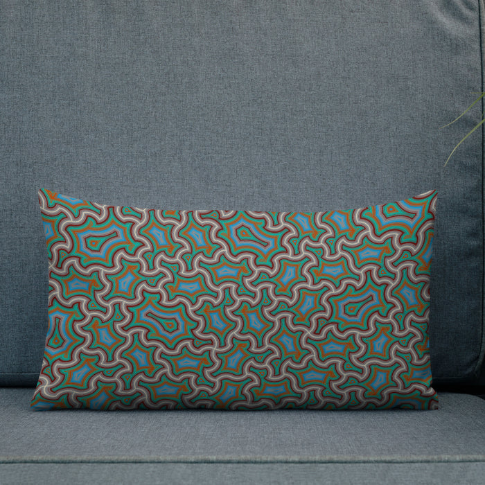Pillow Geometric Pattern – Harpy - symbolika