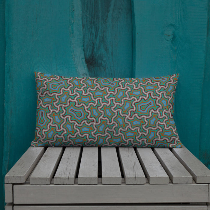 Pillow Geometric Pattern – Harpy - symbolika